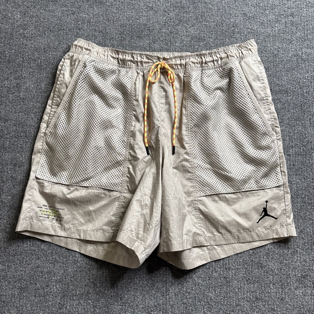 Air Jordan Jumpman Statement Woven Shorts Men's Size XXL Gray Nike